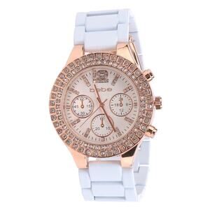 Bebe Rose Gold Crystal Watch